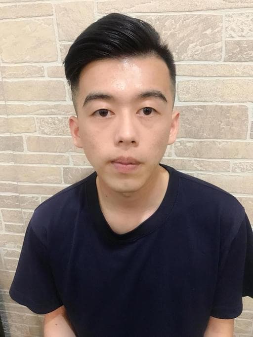 油頭、男生短髮、男士漸層推