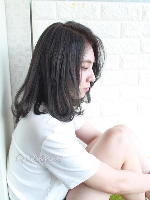 女生中長髮、浪漫大卷、棕色系