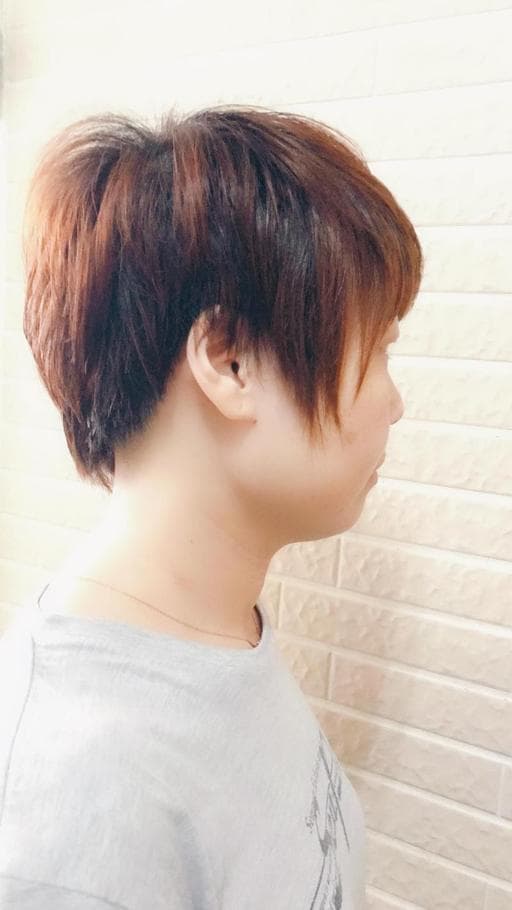 女生短髮、蓬鬆感、短髮
