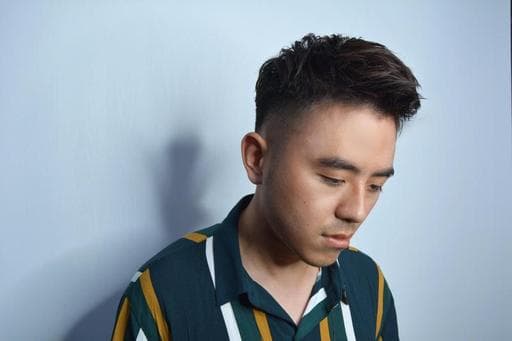 油頭、男生短髮、霧面質感