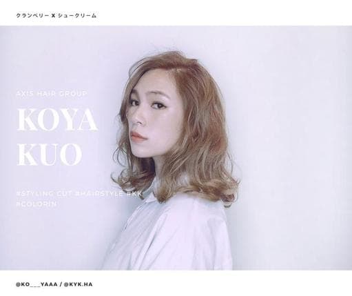 空氣感卷髮、浪漫大卷、女生染髮