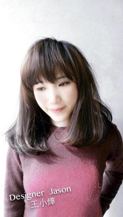 女生中長髮、高雄剪髮、新堀江髮廊