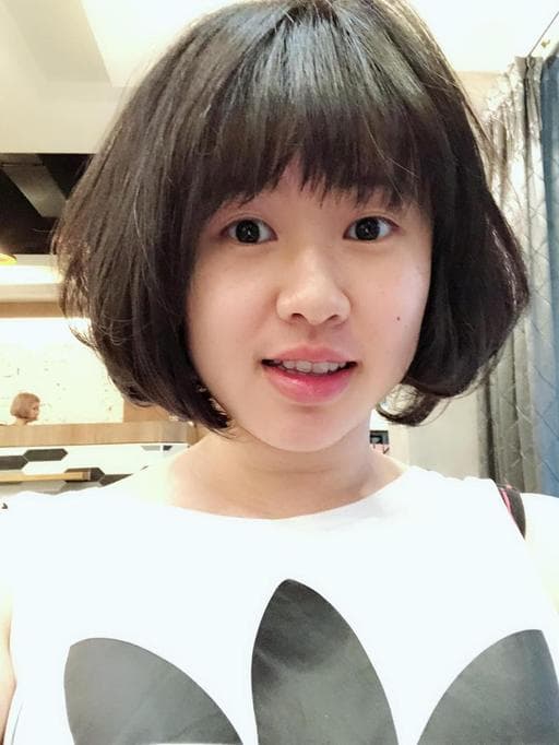 女生短髮、高雄剪髮、清新中短髮-(耳下肩上)