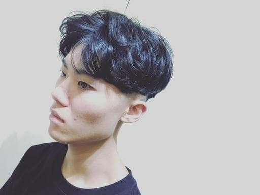 韓系捲度、男生燙髮、男士漸層推