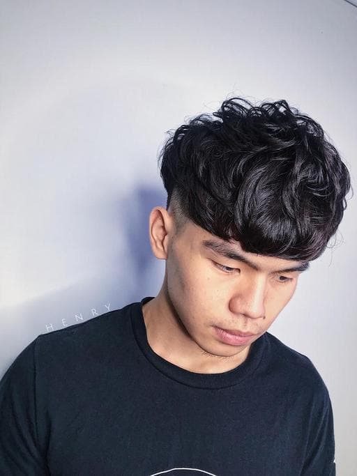 燙卷、男生短髮、男生Undercut