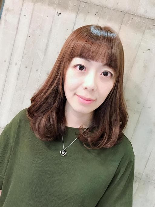 女生中長髮、浪漫大卷、女生染髮