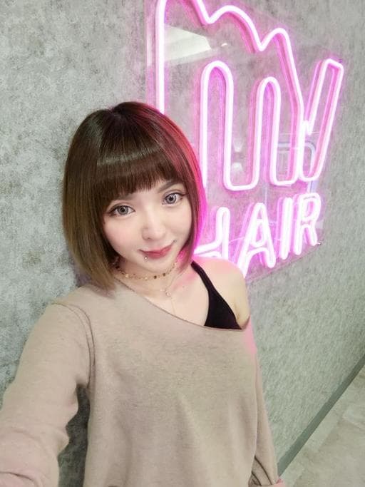 清新中短髮-(耳下肩上)、台北剪髮、中山區剪髮
