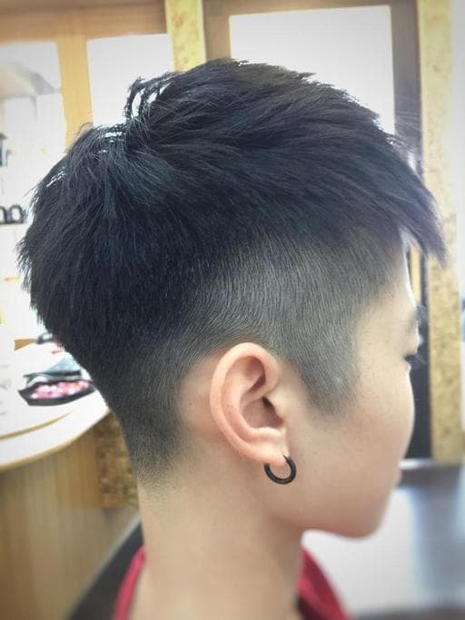 男生Undercut、男士漸層推、男生短髮