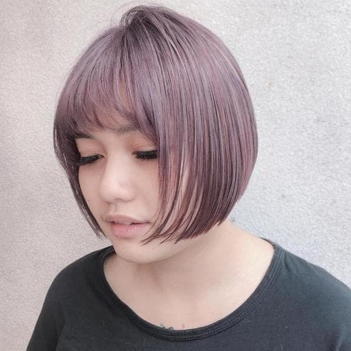 女生短髮、鮑伯頭、紫外光髮色