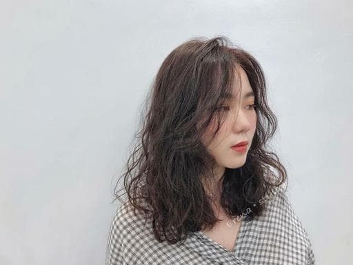 燙髮、溫塑燙、女生中長髮
