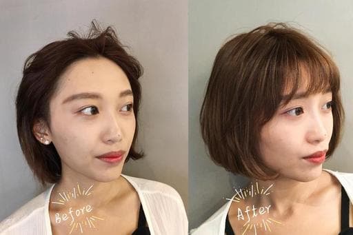 女生短髮、高雄剪髮、新堀江髮廊