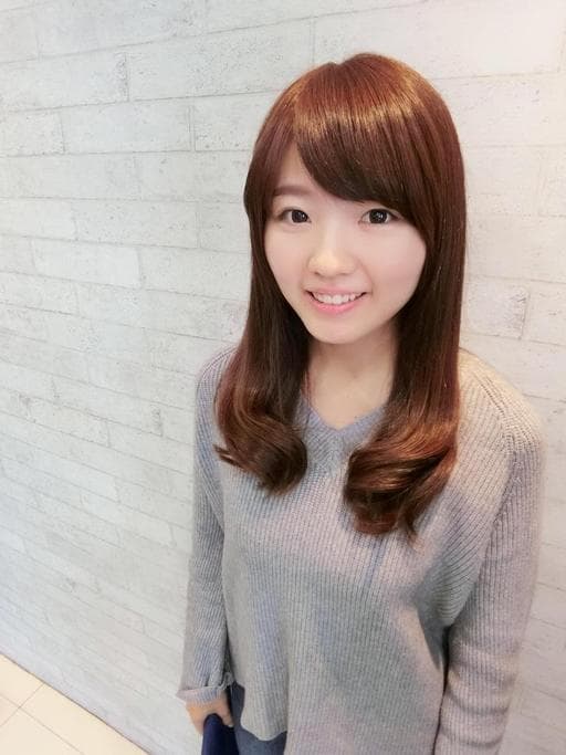 女生染髮、女神系捲髮、高雄剪髮