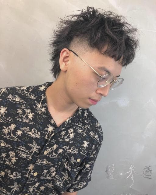 男生短髮、男生卷髮、男士漸層推