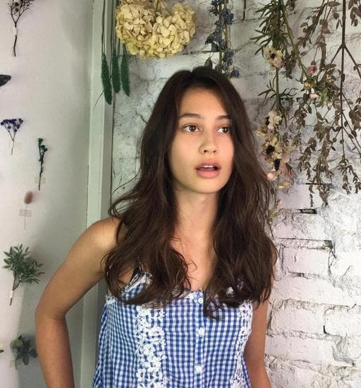 女生中長髮、棕色系、女生長髮