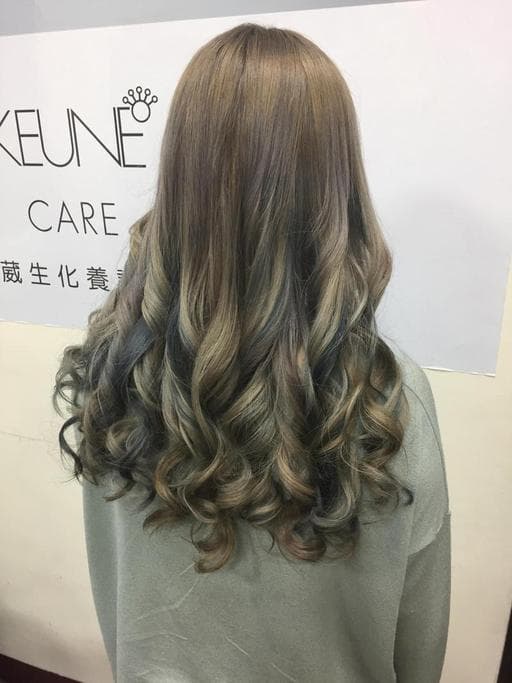 特殊色、女生長髮、高雄剪髮