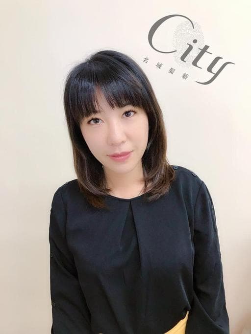 女生中長髮、離子護、台北剪髮