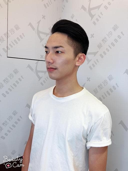 油頭、男生短髮、男士設計