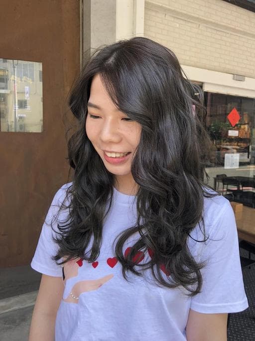 浪漫大卷、女生長髮、女生染髮