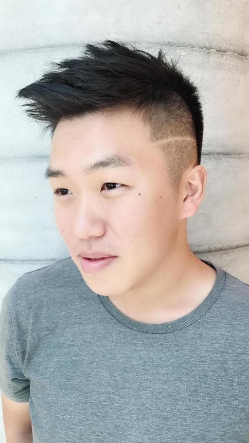 陽光型男、男士漸層推、男生短髮