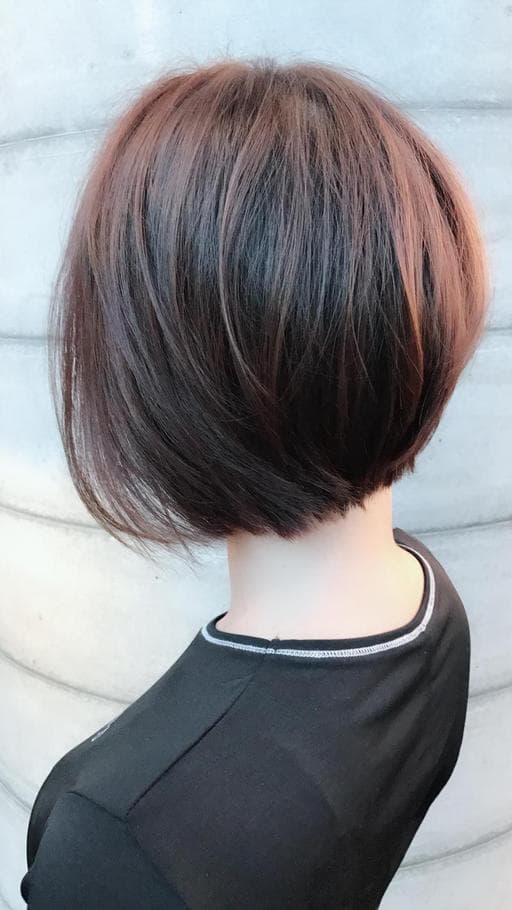 女生短髮、鮑伯頭、日系線條