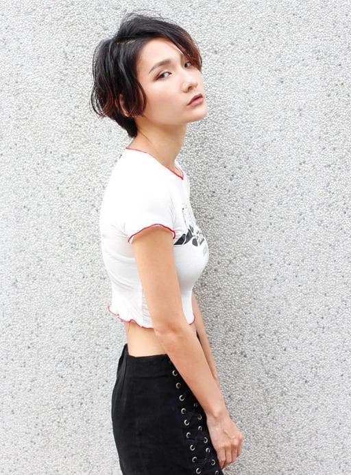 女生短髮、台北剪髮、大安區剪髮