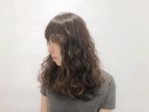 蓬鬆感、燙髮、溫塑燙