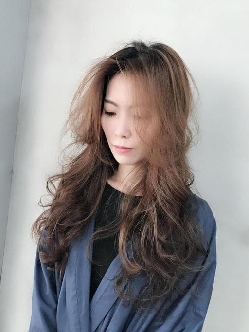 女生中長髮、女生長髮、清新中短髮-(耳下肩上)
