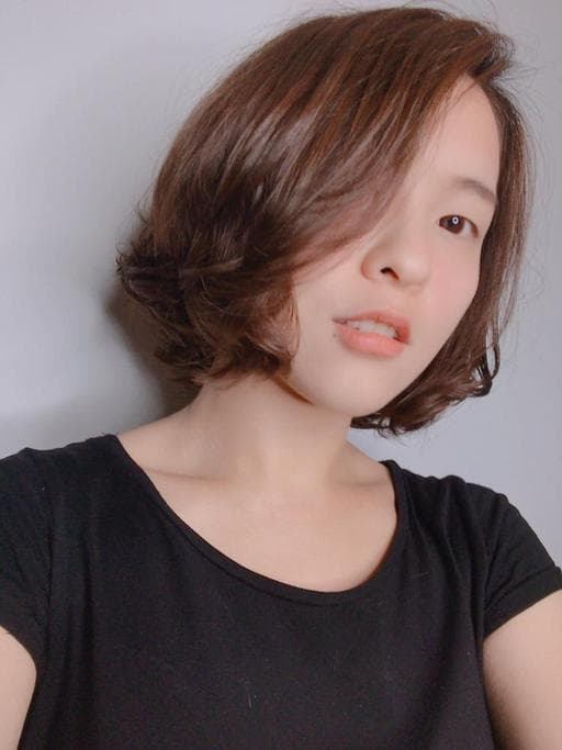 女生短髮、浪漫大卷、韓系捲度