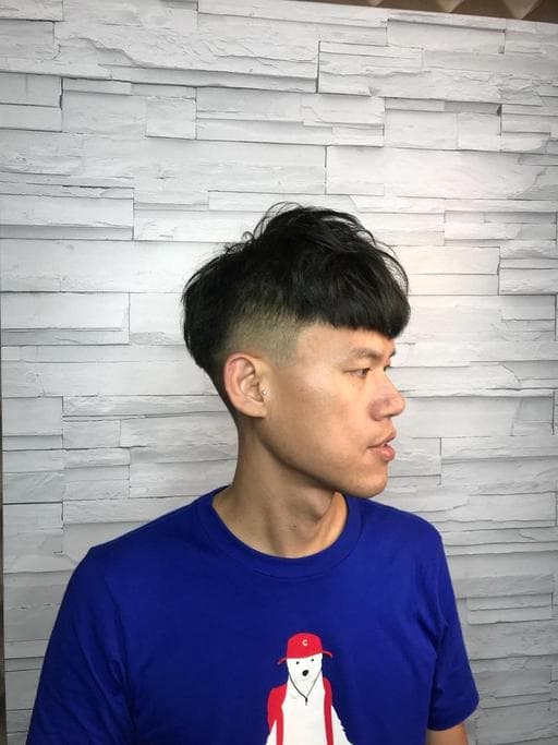 男生短髮、男生Undercut、男士漸層推