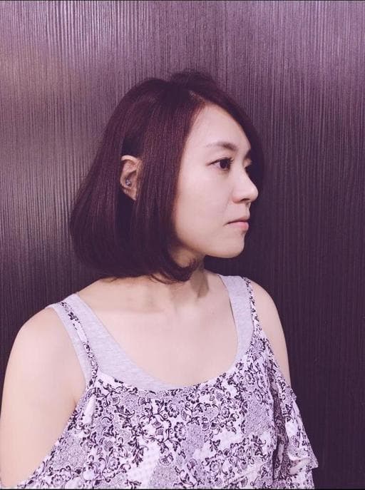 女生短髮、蓬鬆感、日系