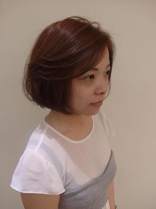 女生短髮、鮑伯頭、蓬鬆感