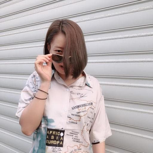 女生短髮、棕色系、台南剪髮