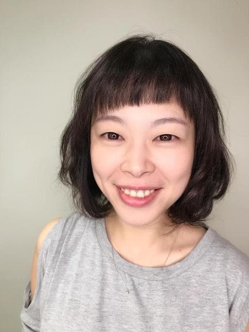 女生中長髮、桃園南崁、桃園剪髮