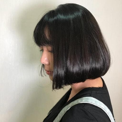 清新中短髮-(耳下肩上)、女生短卷髮-(耳下肩上)、氧氣瀏海