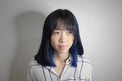 女生短髮、女生中長髮、灰色系
