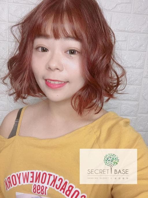 當奇染髮項目、女生短髮、鮑伯頭