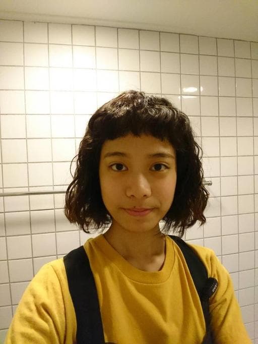 女生短髮、女生短卷髮-(耳下肩上)、台中剪髮