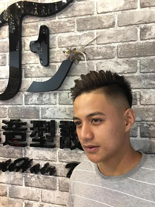 油頭、男生短髮、男士設計