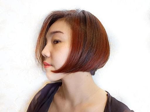 女生短髮、鮑伯頭、設計染