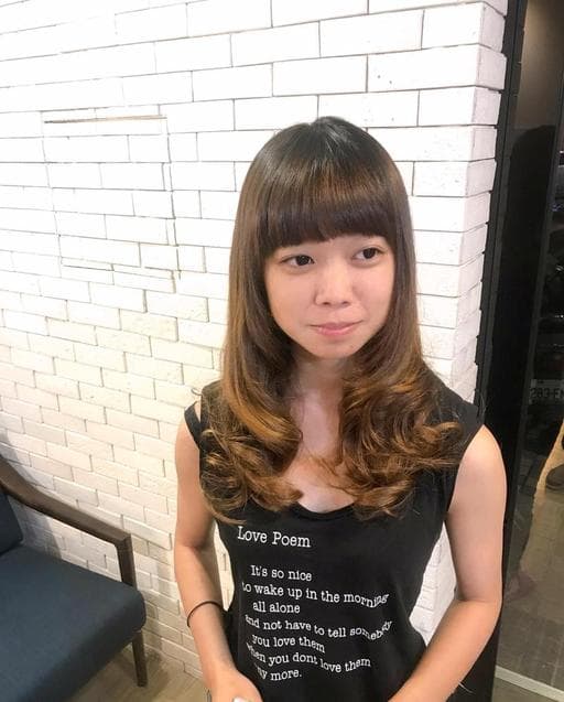 手撥卷、女神系捲髮、高雄剪髮