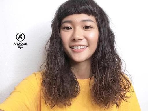台北剪髮、女生眉上瀏海、街頭酷妹風
