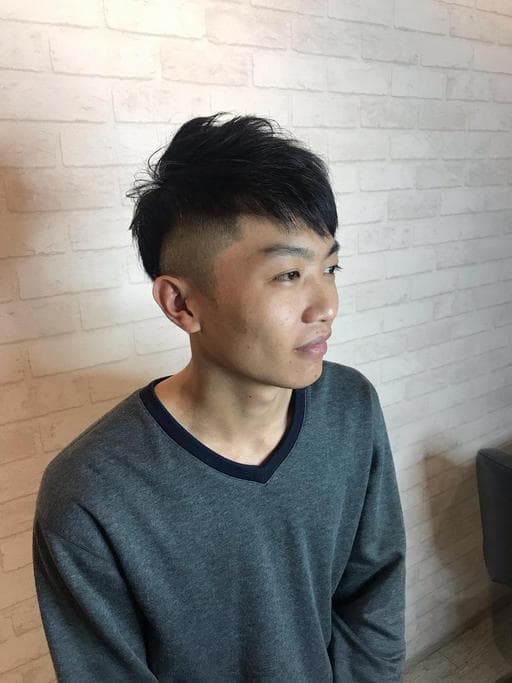 微捲、攝影作品、男士設計