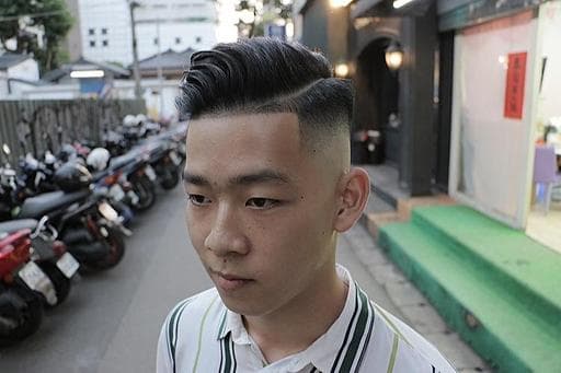 油頭、男生短髮、男士設計