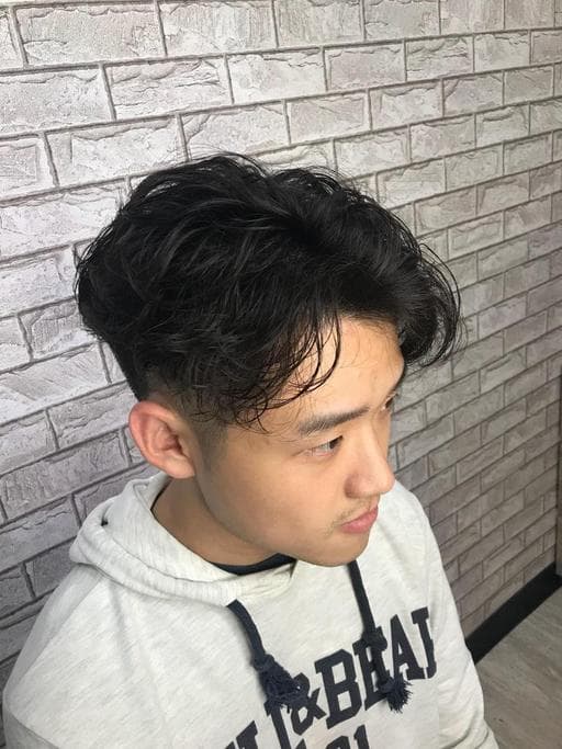 男生捲髮、新北剪髮、新莊剪髮