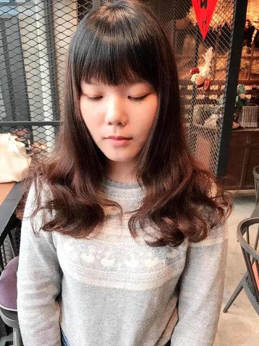 燙卷、女生長髮、嘉義剪髮