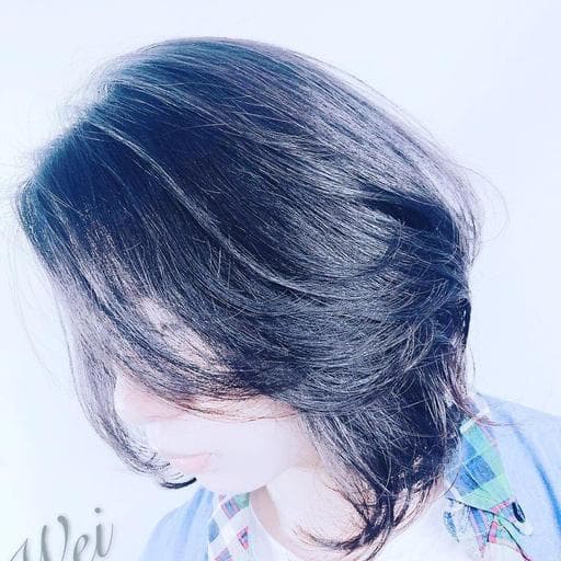 浪漫大卷、霧面質感、女生染髮