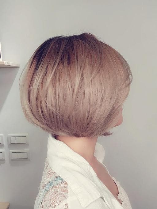 女生短髮、OLAPLEX、歐美挑染