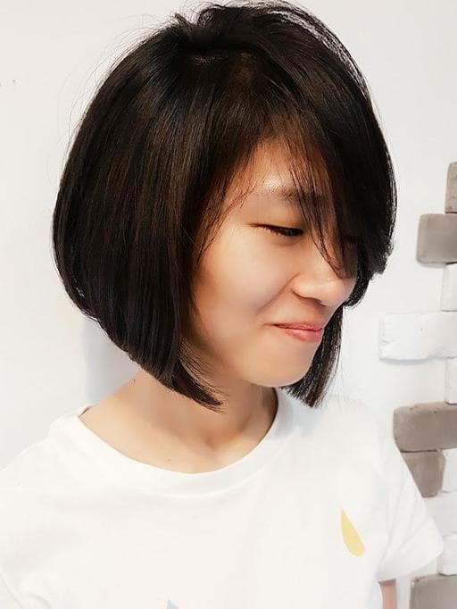 女生短髮、中壢燙髮、中壢剪髮