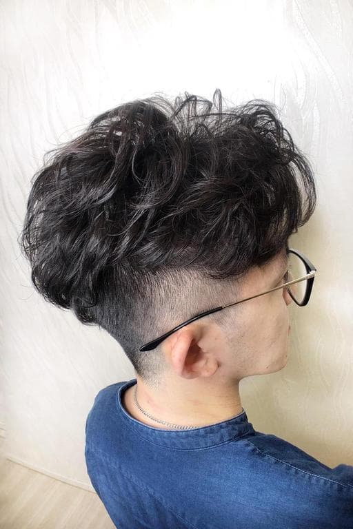 男生卷髮、台北剪髮、中正區剪髮