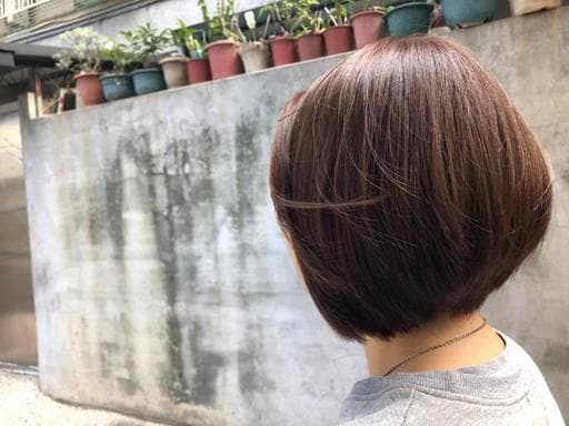 女生短髮、鮑伯頭、小鹿斑比色